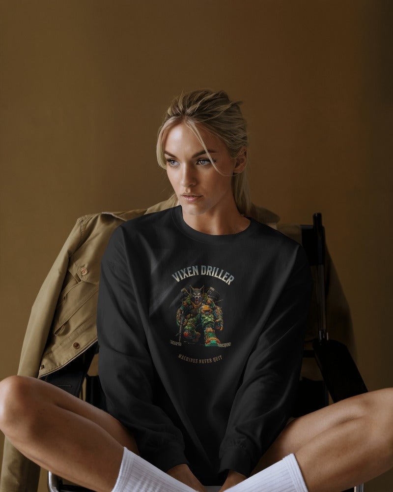 Vixen Driller Machine Tee